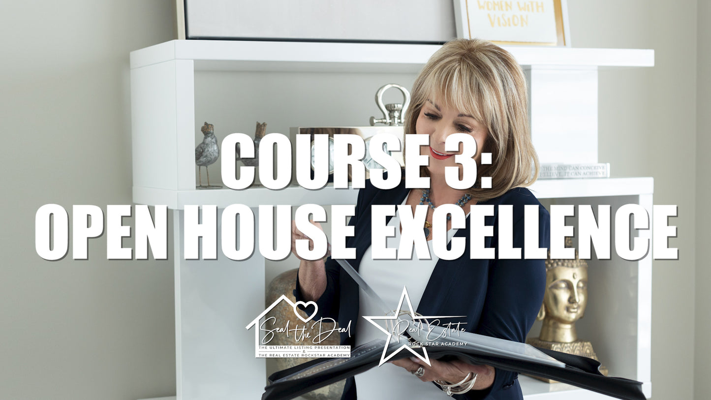 Real Estate Rockstar Academy: Open House Excellence (Week Three)